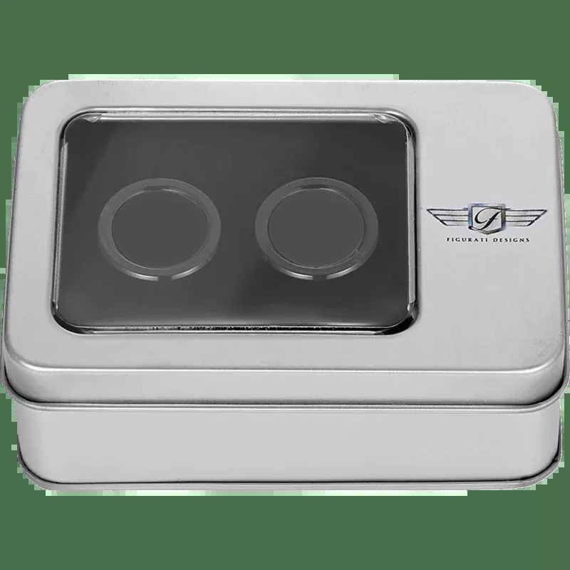 Figurati Designs ND Docking Covers Plain Black-25.2X32mm