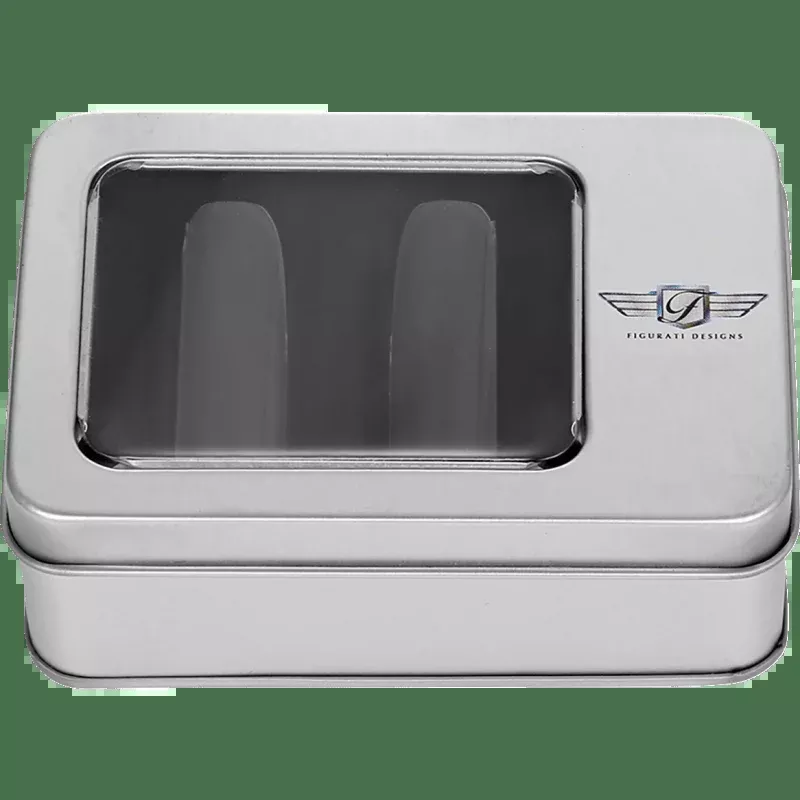 Figurati Designs ND Docking Covers Plain Black-25.2X46.5mm