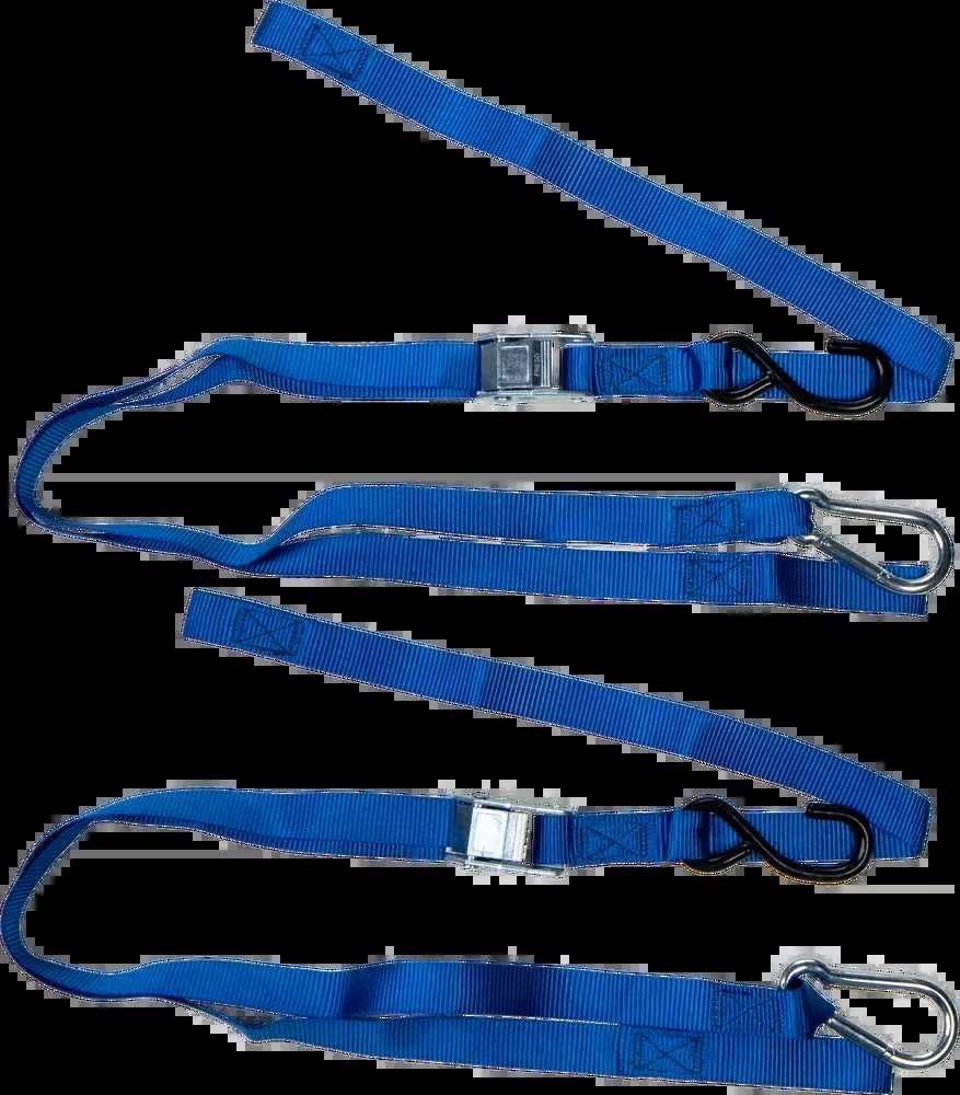 Fire Power 1" X 6' TIE-Down Blue 2/PK