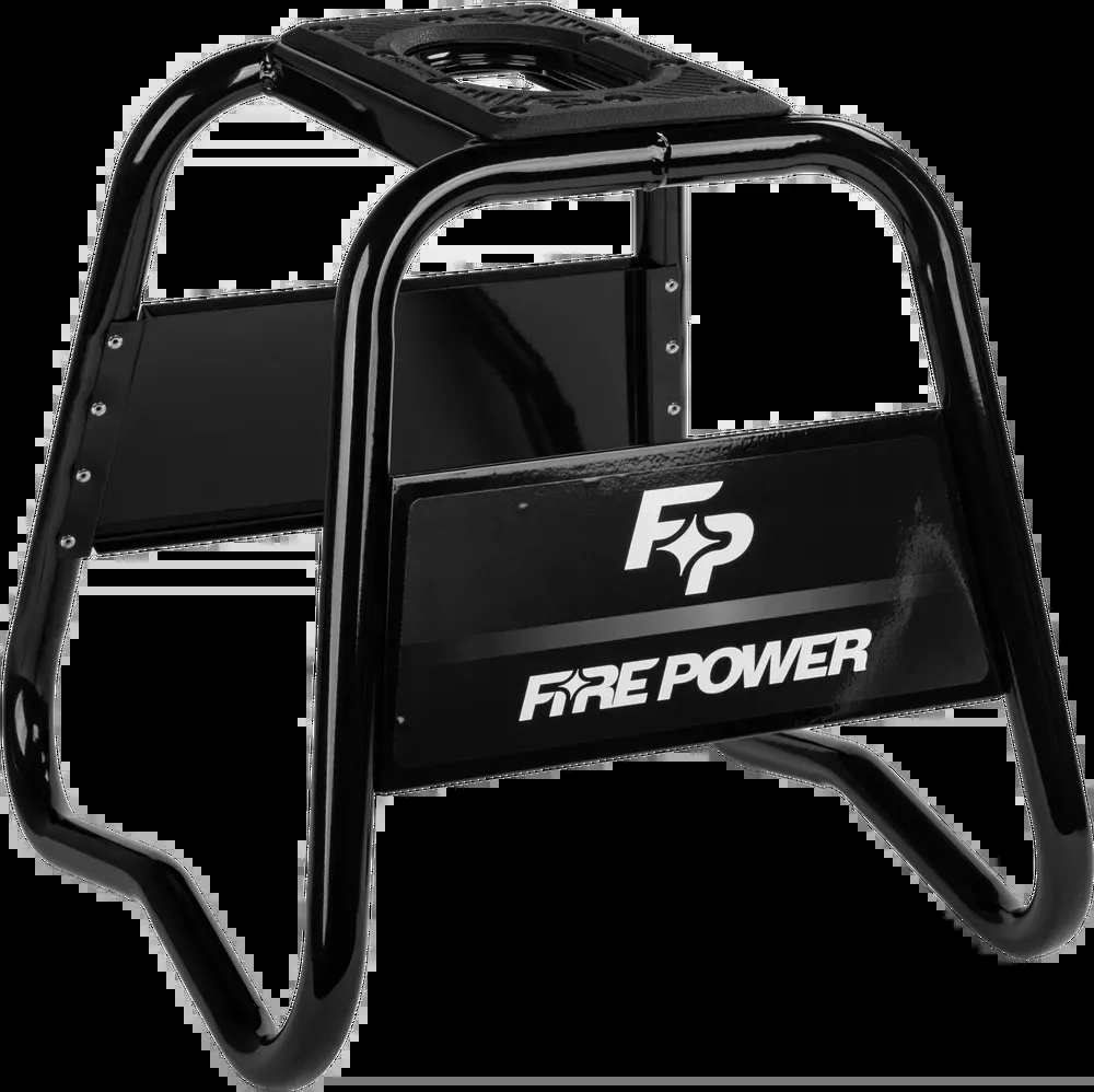 Fire Power Podium Stand Black