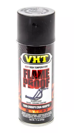 Flat Black Hdr. Paint Flame Proof VHTSP102