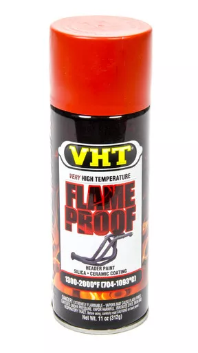 Flat Red Hdr. Paint Flame Proof VHTSP109