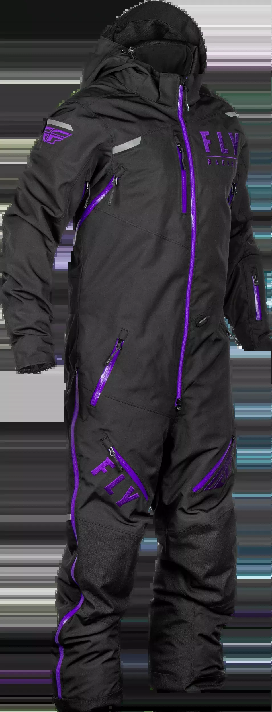 Fly Racing Cobalt Shell Monosuit Black/Purple 2x-470-43592X