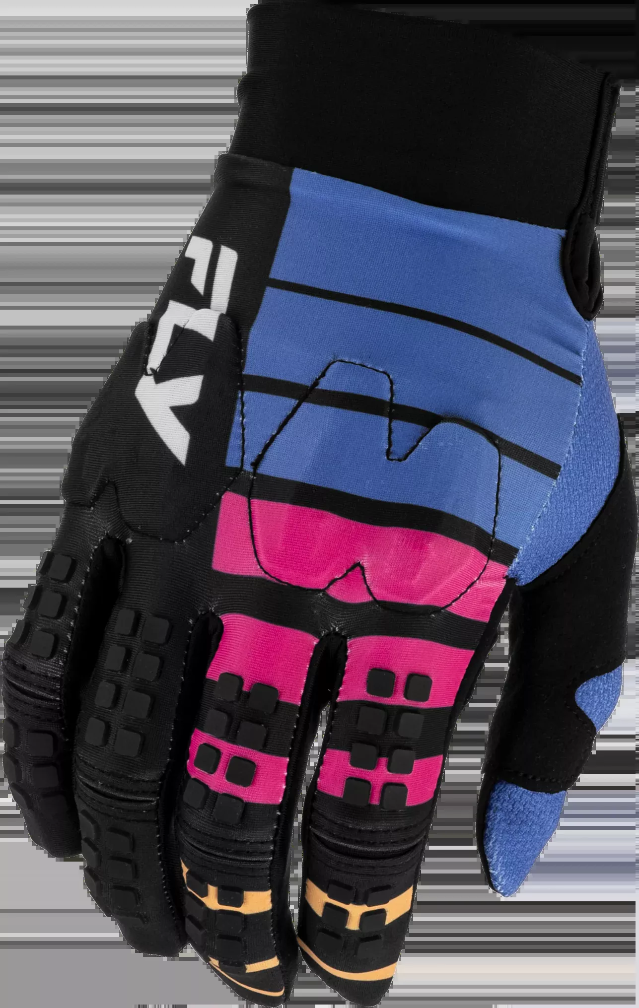 Fly Racing EvolutionDst Bolt Gloves Black/Blue/Multi Md-380-113M