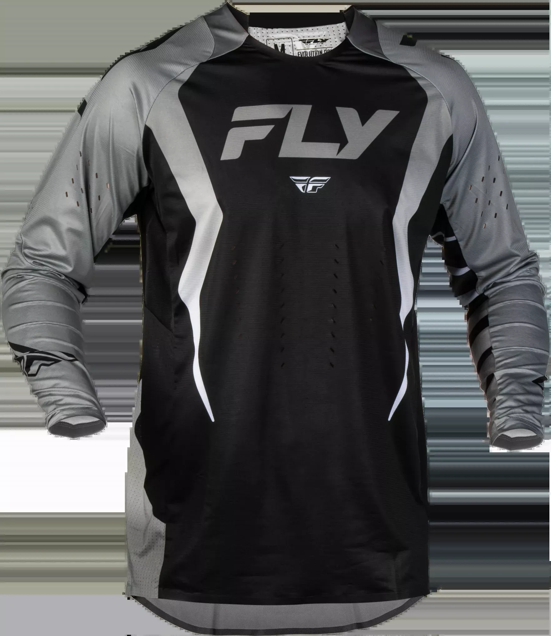 Fly Racing EvolutionDst Bolt Jersey Black/Grey Xl-380-120X