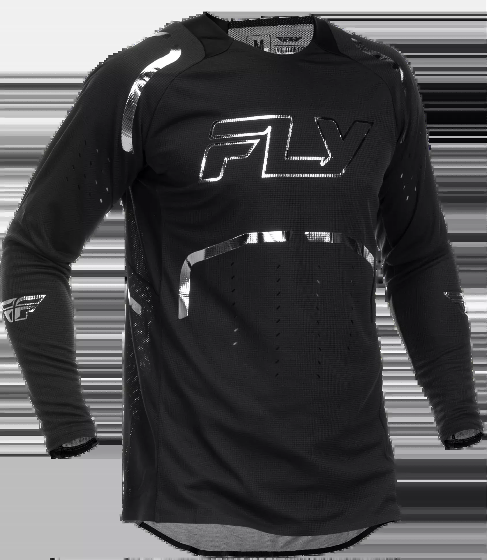 Fly Racing EvolutionDst Se Spark Jersey Black/Silver Xl-379-124X