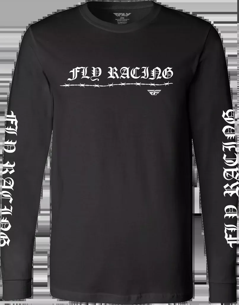 Fly Racing Fly Barbed Wire L/S Black Sm-354-0403S