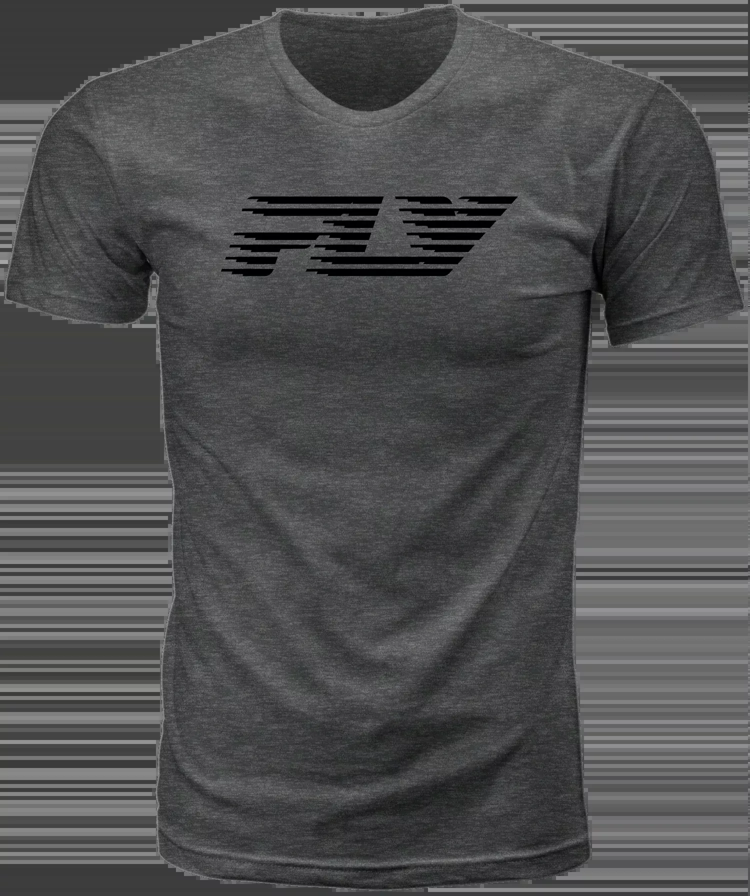 Fly Racing Fly Fast Tee Grey Sm-354-0402S