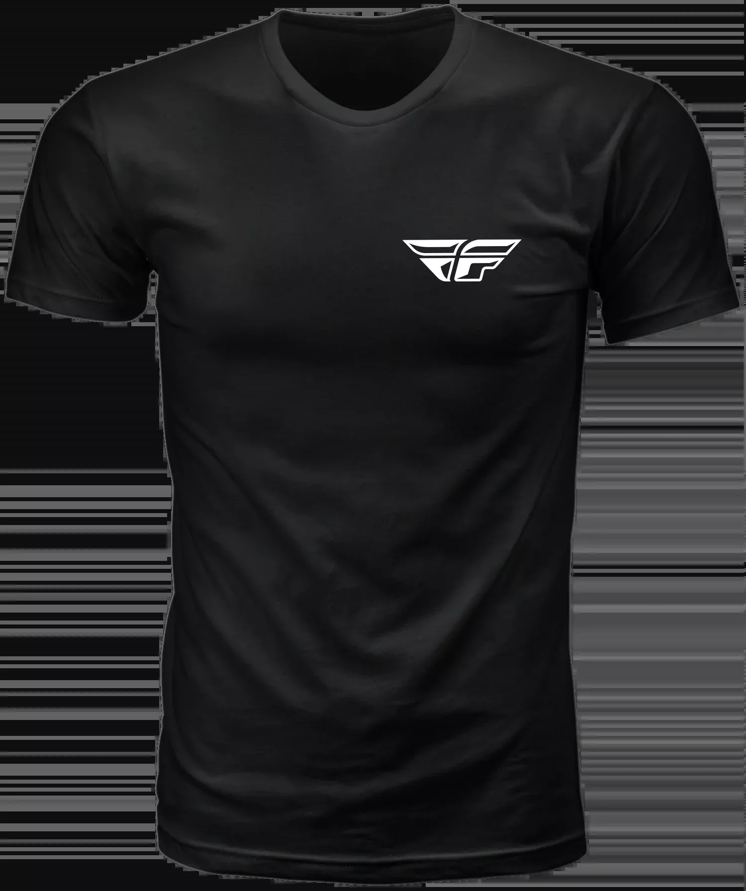 Fly Racing Fly Staple Tee Black Md-354-0404M