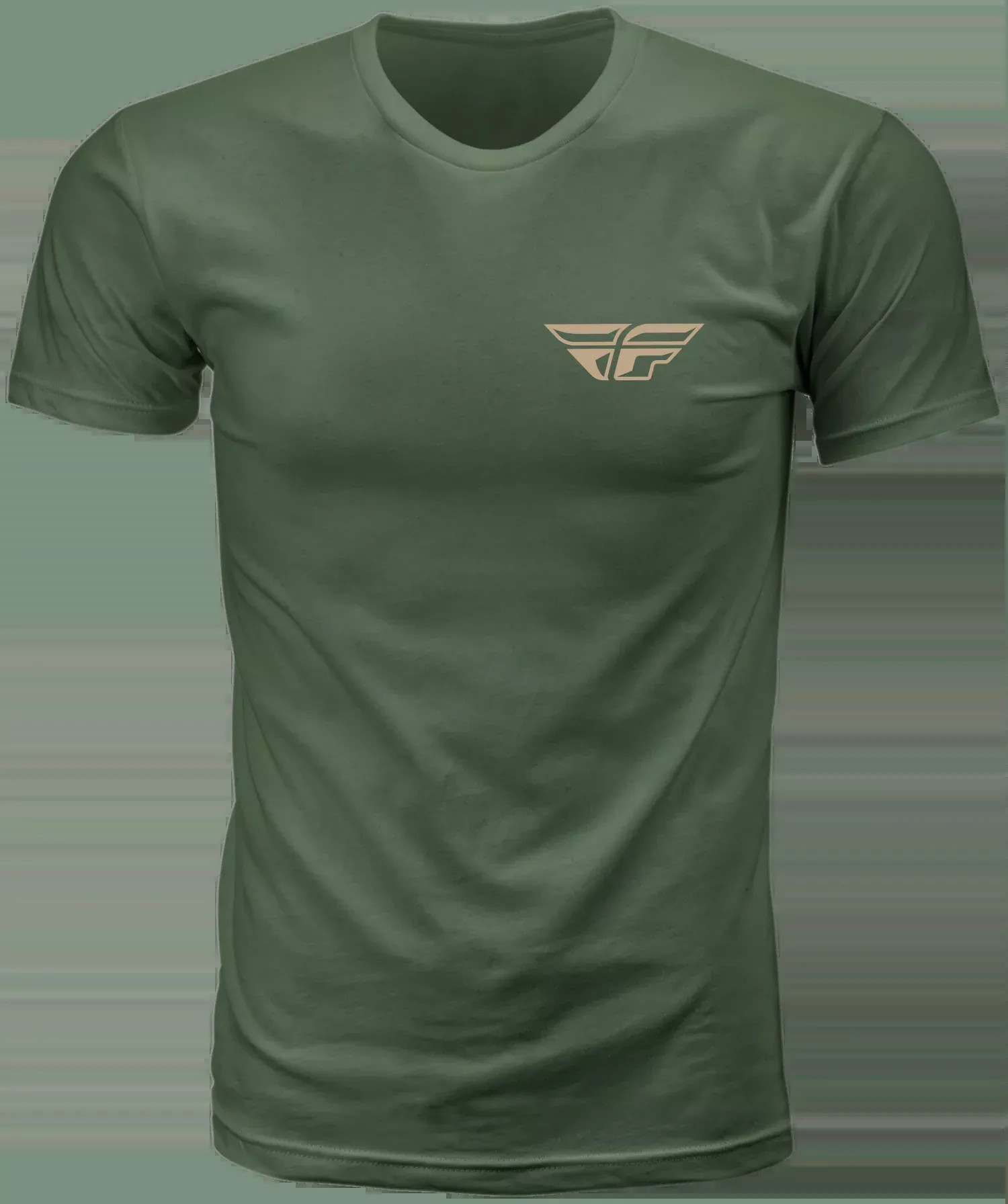 Fly Racing Fly Staple Tee Green 2x-354-04052X