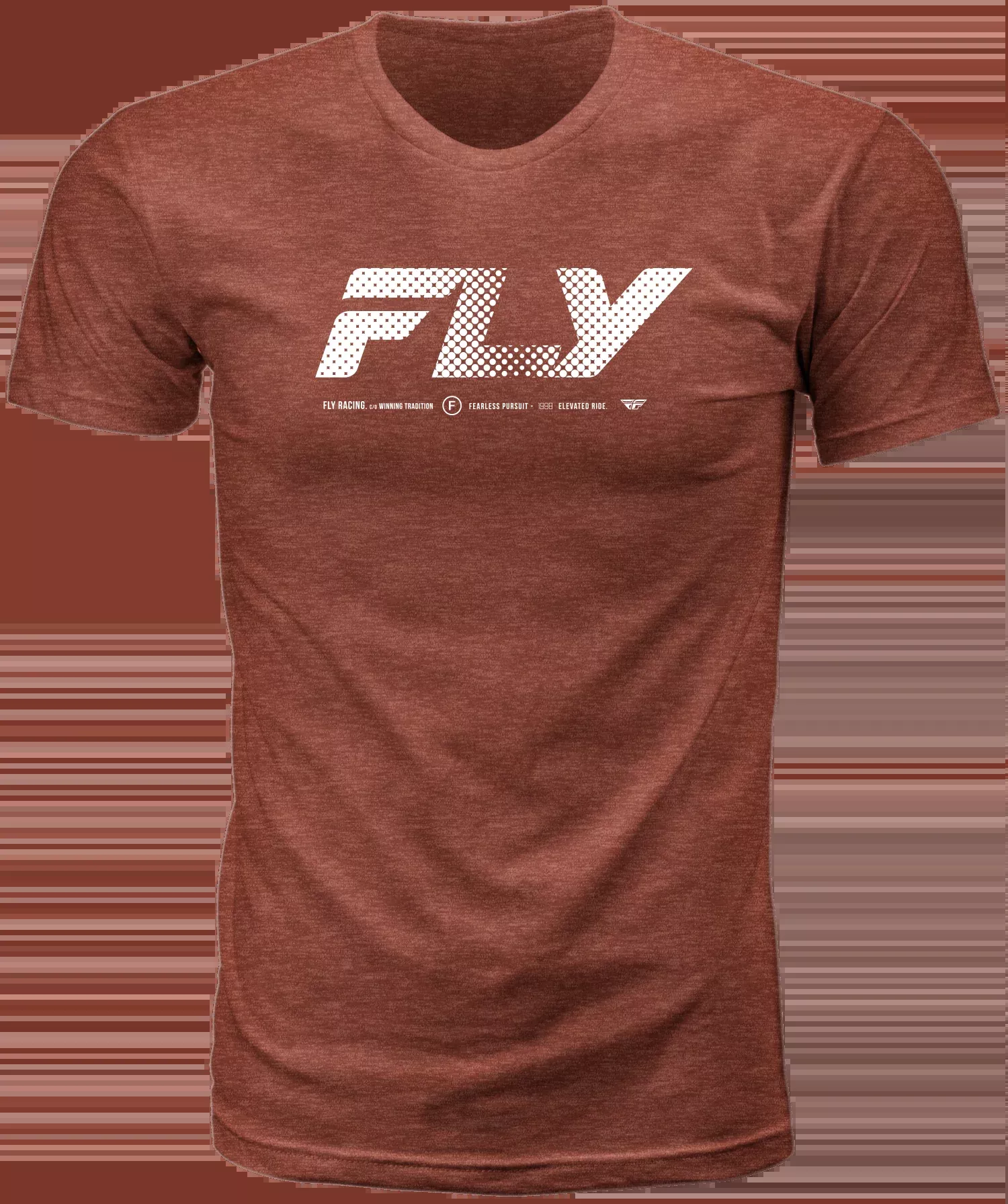 Fly Racing Fly Worldwide Tee Red Md-354-0407M