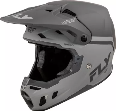 Fly Racing Formula CC Objective Matte Black Grey Helmet