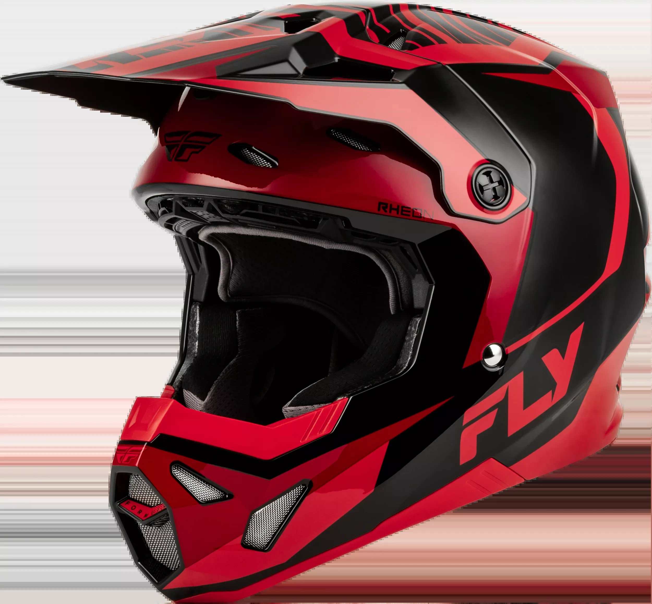 Fly Racing Formula Cp Charge Helmet Black/Red 2x-73-00612X