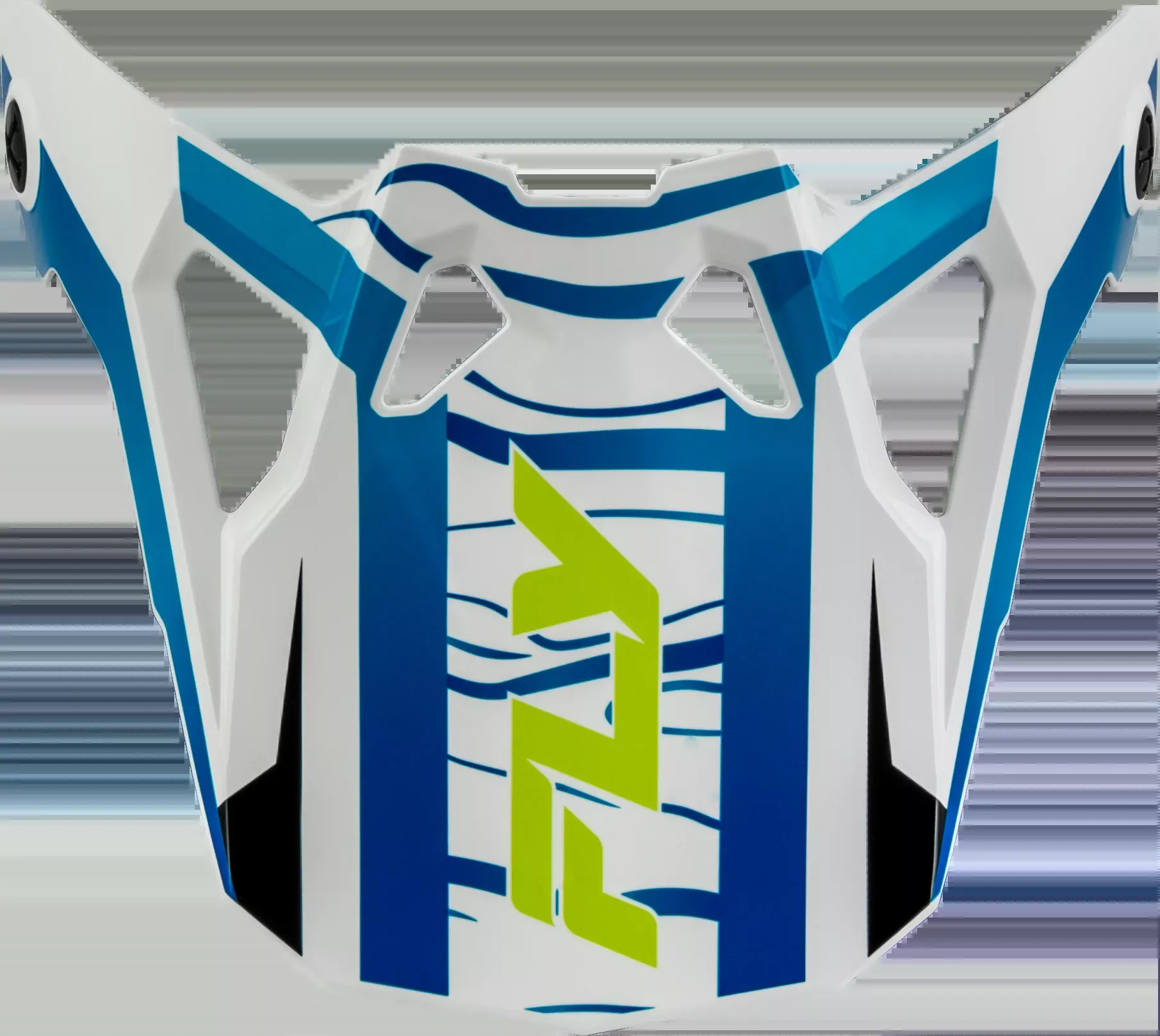 Fly Racing Formula Cp Charge Visor White/Blue/Black Yl-Lg-73-0062VS