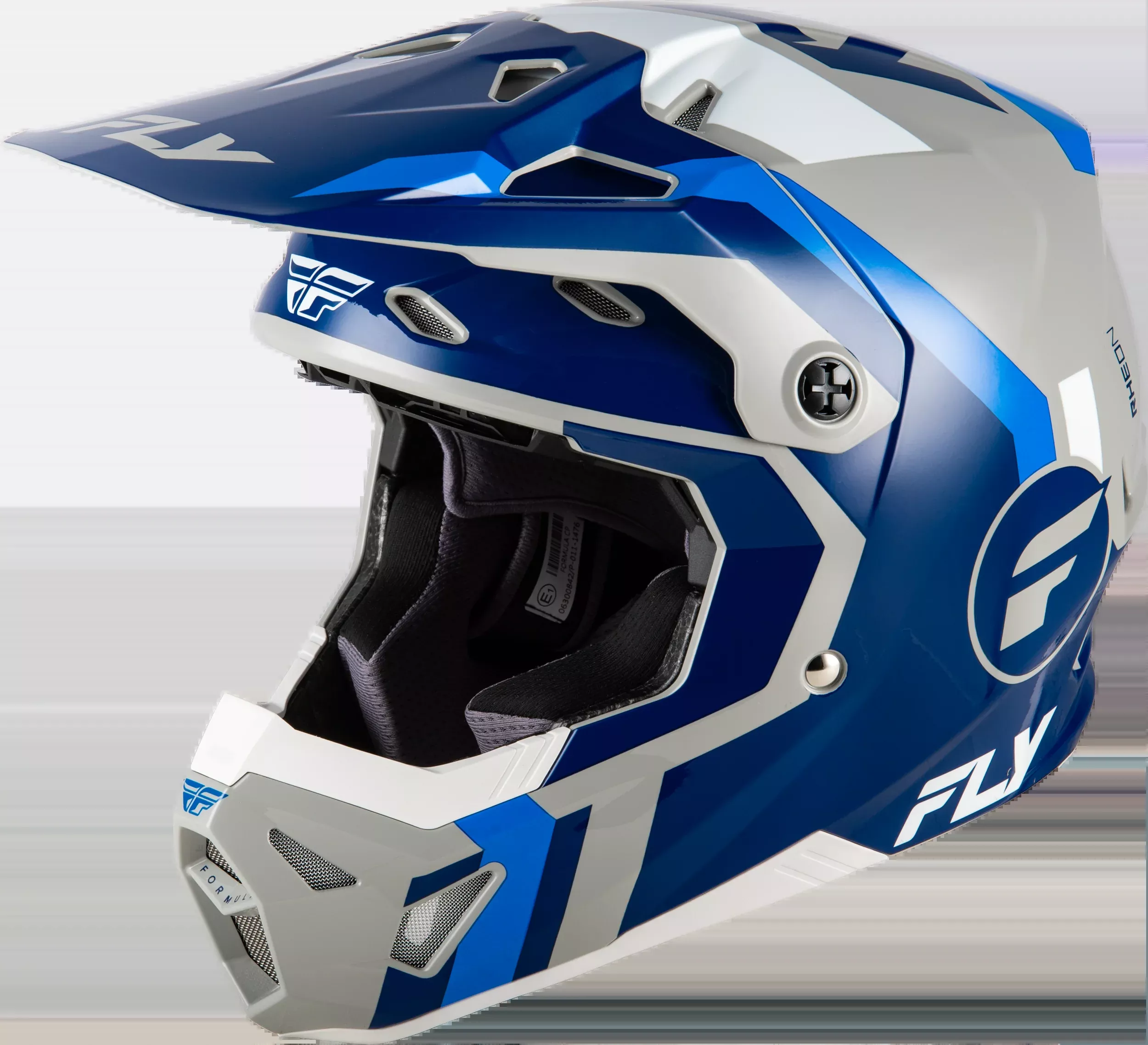 Fly Racing Formula Cp Seal Helmet Navy/Blue/Grey Md-73-0042M