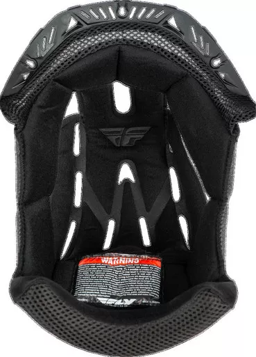 Fly Racing Kinetic Black Liner Set