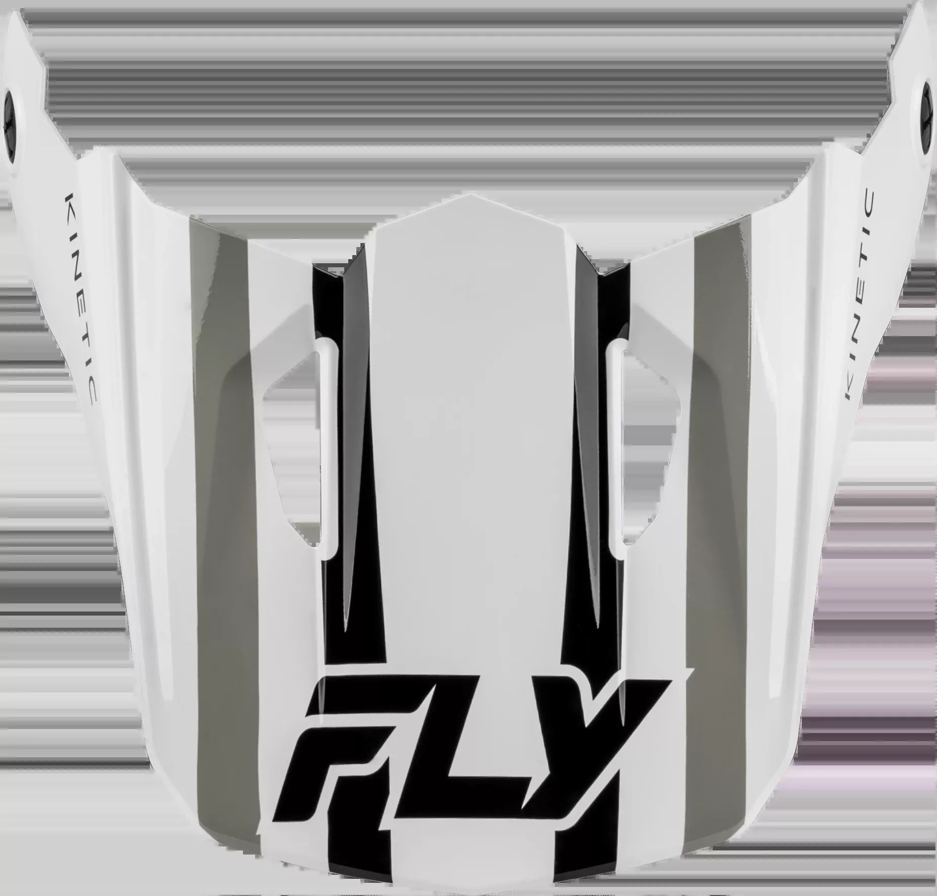 Fly Racing Kinetic Sync Helmet Visor White/Black/Grey Xl/2x-73-2001VX
