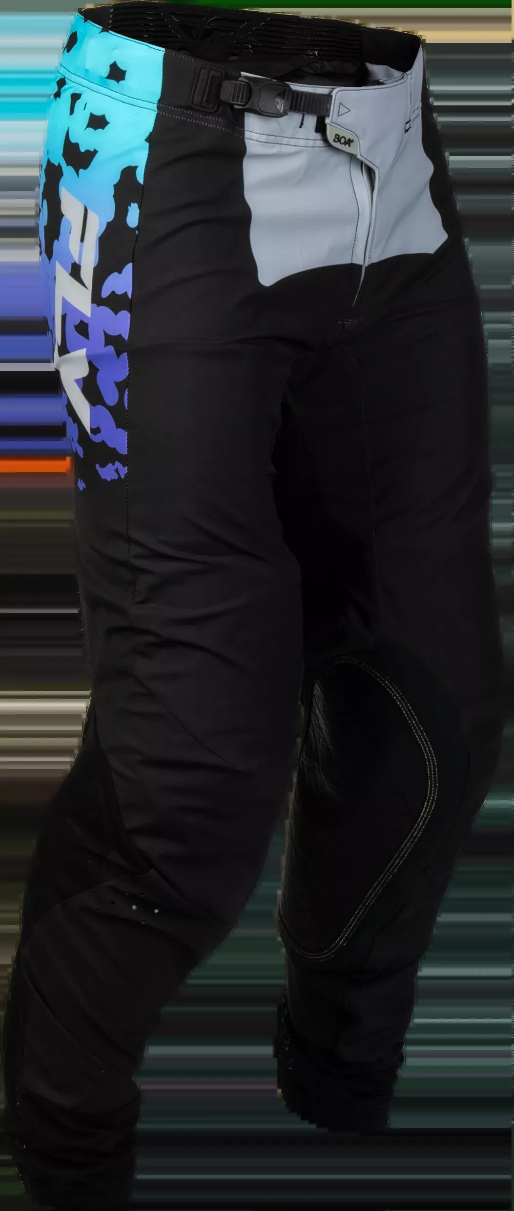 Fly Racing Lite Flake Pants Black/Grey/Multi Sz 38-380-73038