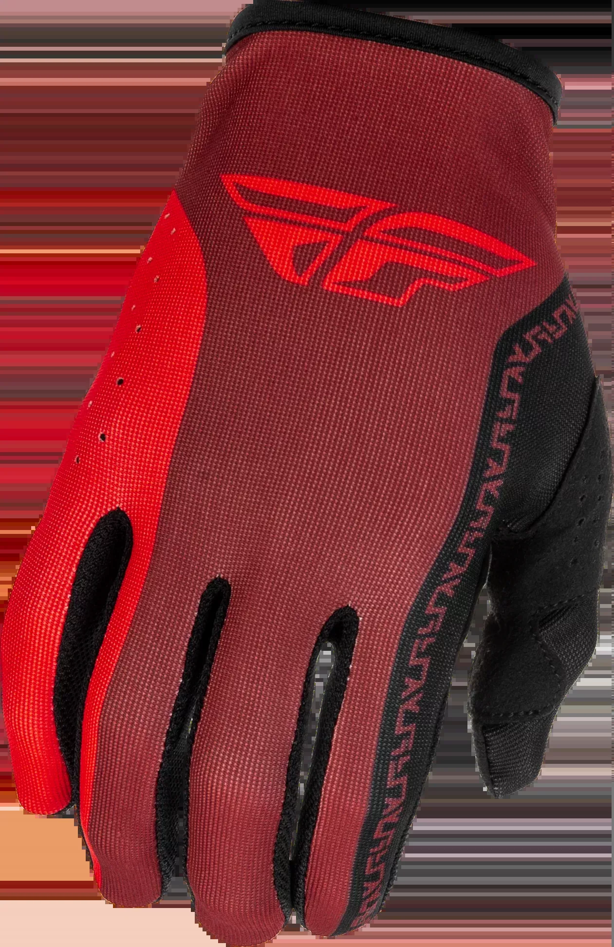 Fly Racing Lite Gloves Black/Red 3x-379-7113X