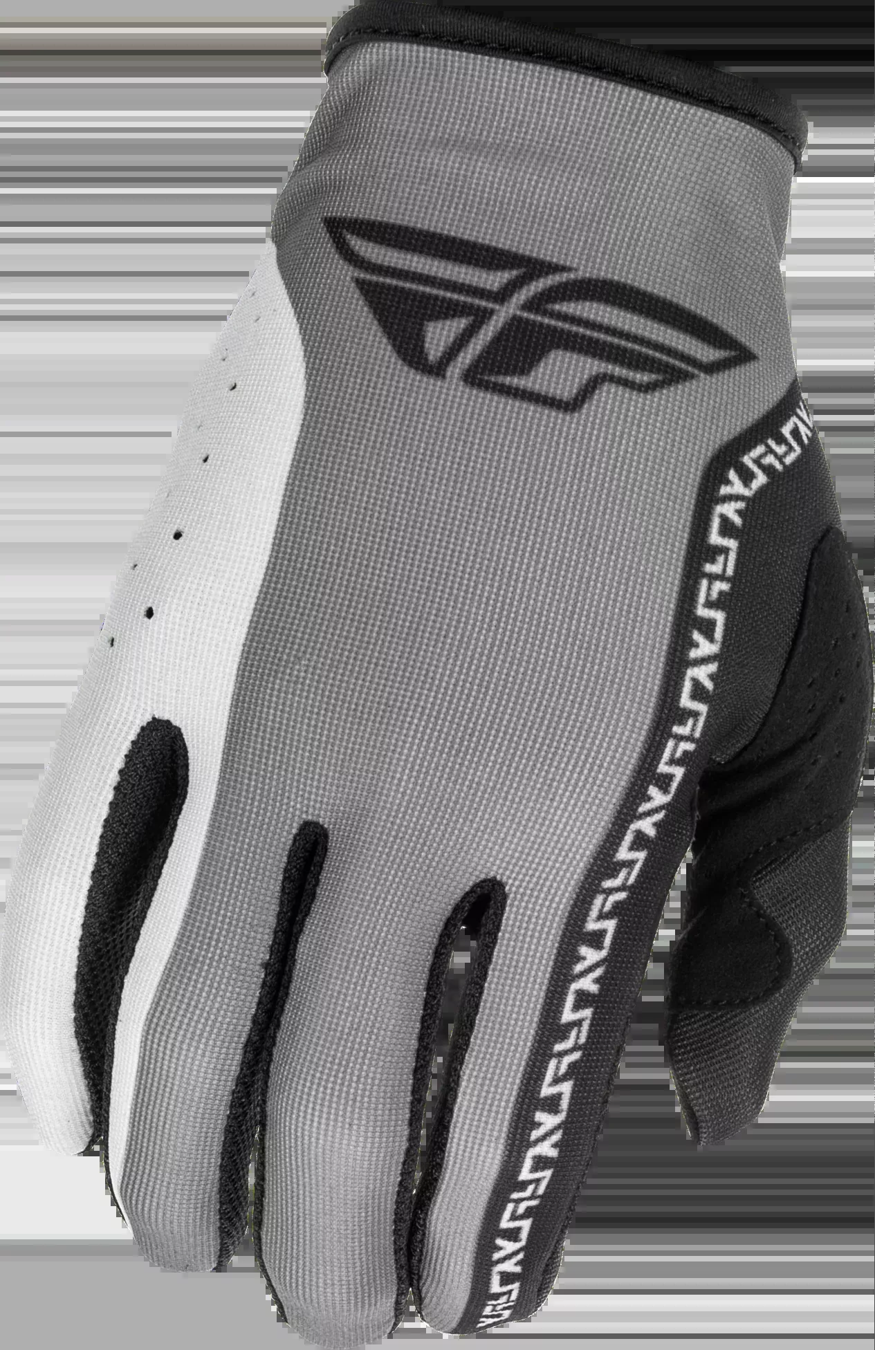 Fly Racing Lite Gloves Grey/Black Sm-379-710S