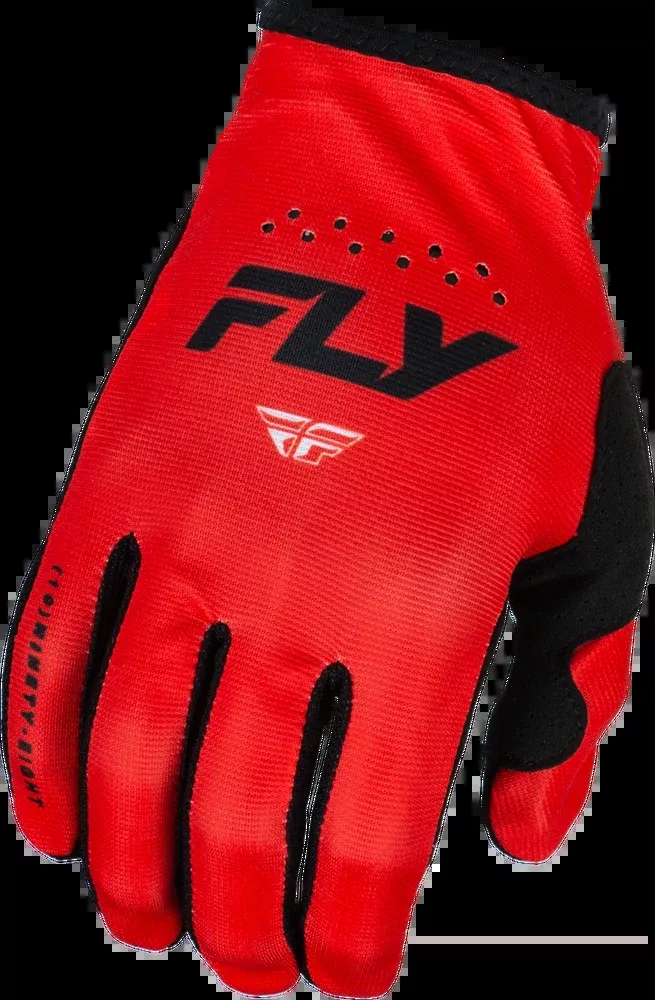 Fly Racing Lite Gloves RED Black MD