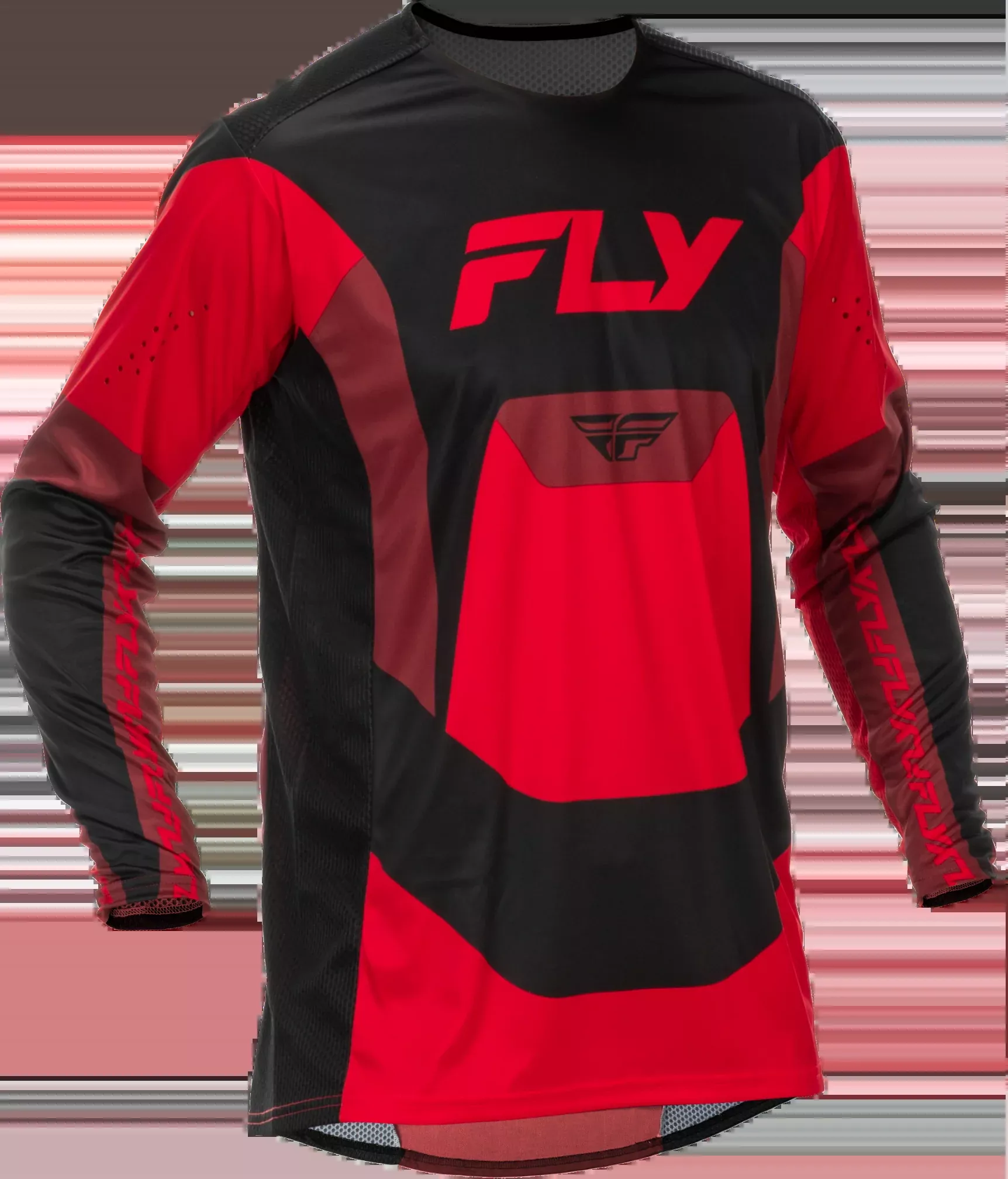 Fly Racing Lite Jersey Black/Red Md-379-721M
