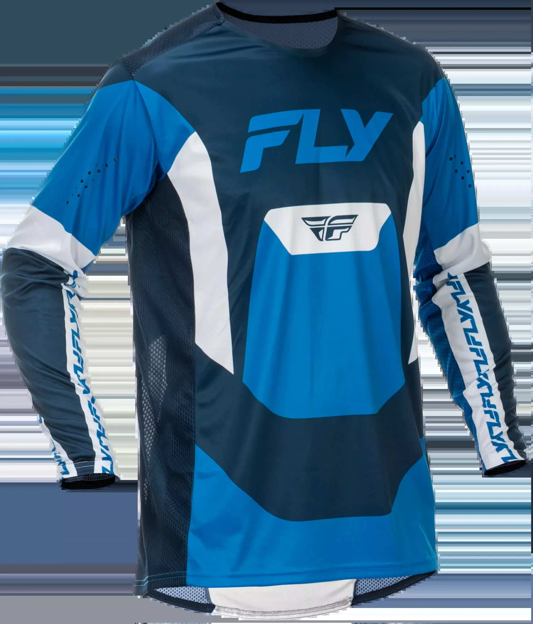 Fly Racing Lite Jersey Blue/White Sm-379-722S
