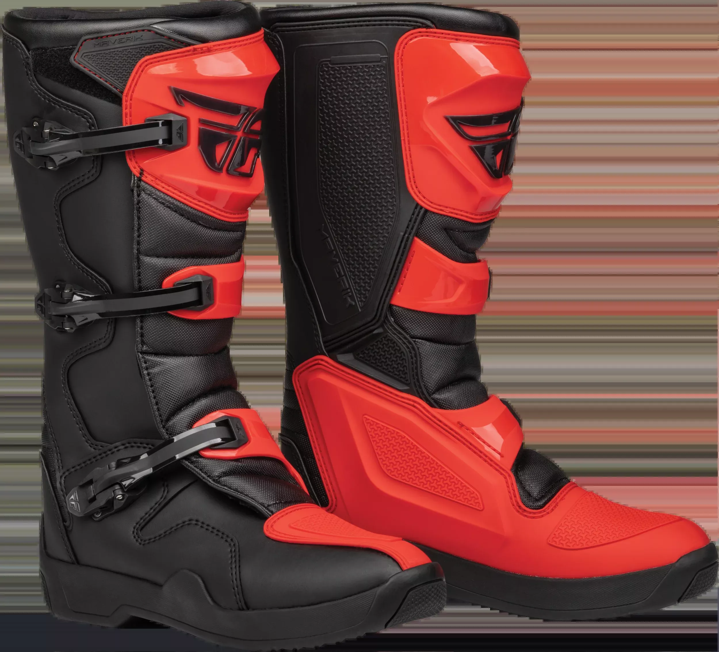 Fly Racing Maverik Lt Boot Red/Black Sz 08-364-66208