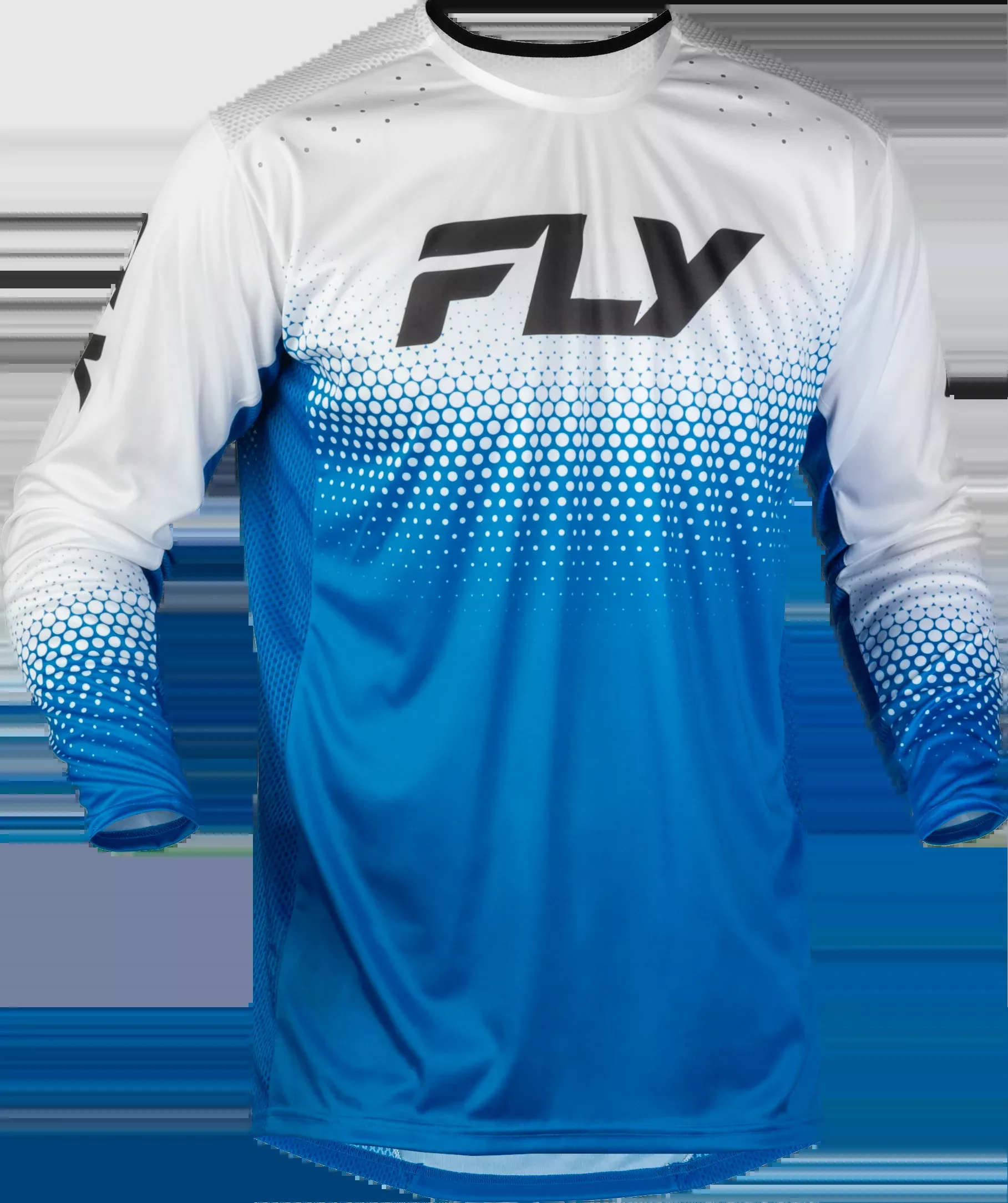 Fly Racing Rayce Sonar Bicycle Jersey Blue/White/Black Xl-380-053X