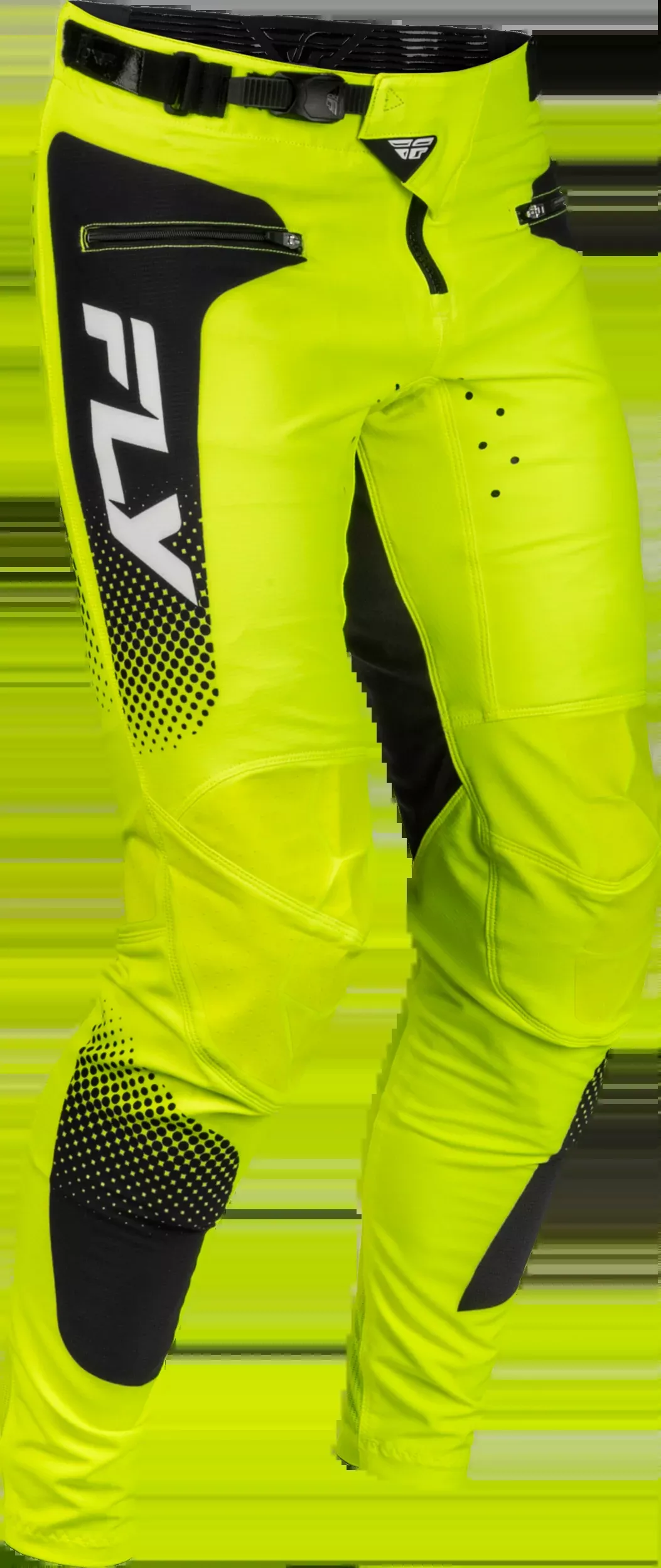 Fly Racing Rayce Sonar Bicycle Pants Hi-Vis/Black/White Sz 38-380-06438