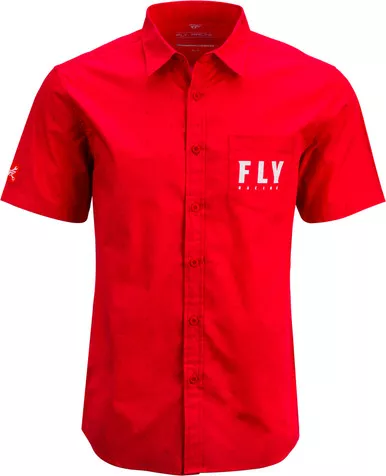 Fly Racing Red Pit Shirt