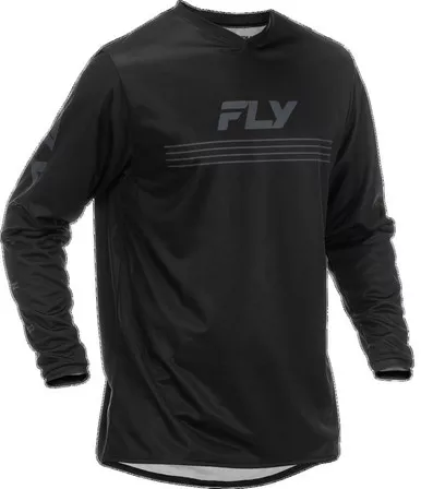 Fly Racing Universal Black White Jersey