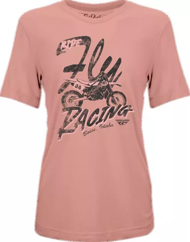 Fly Racing Women's Vintage Pink Tee