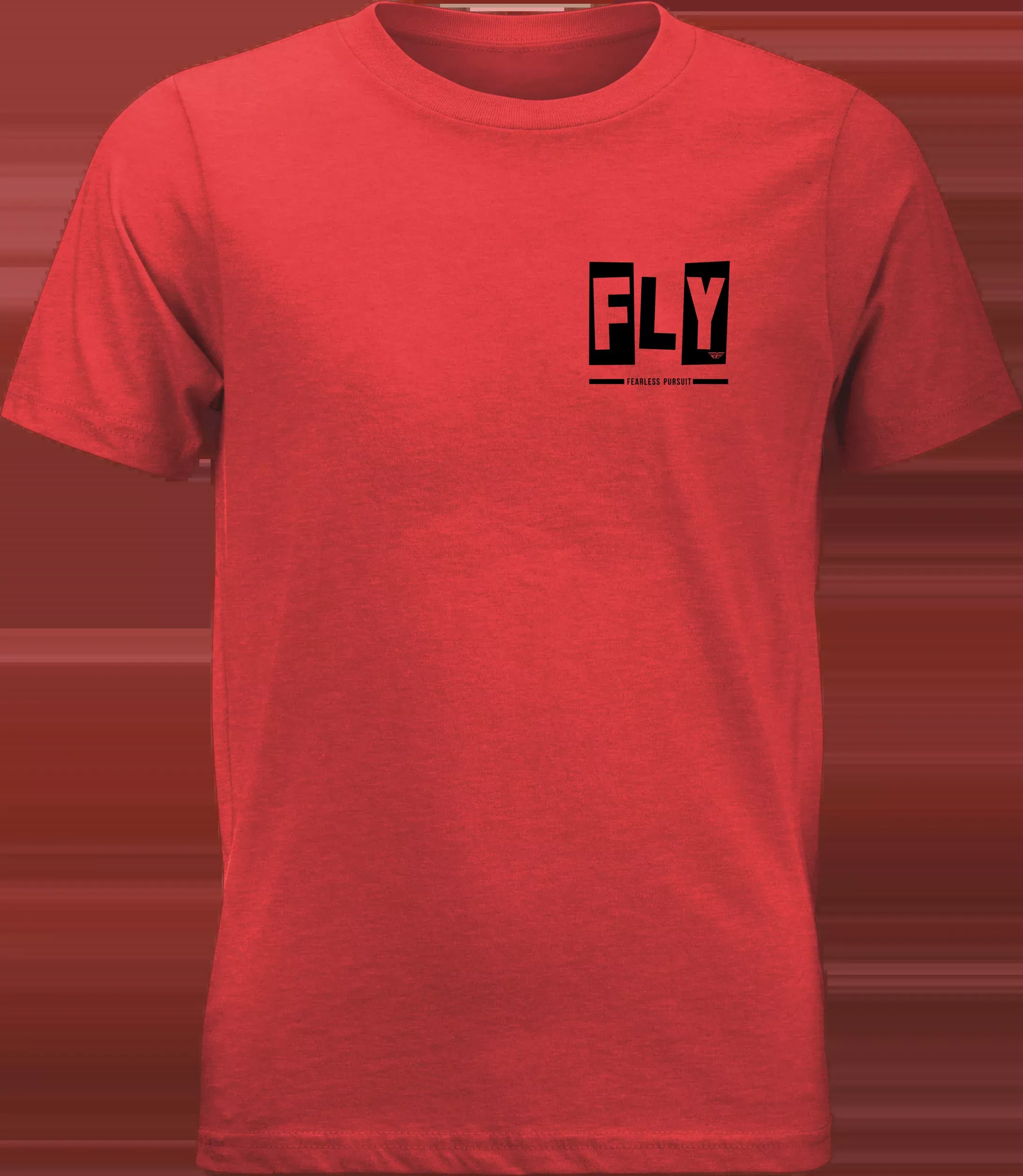 Fly Racing Youth Fly Punk Tee Red Ys-354-0417YS