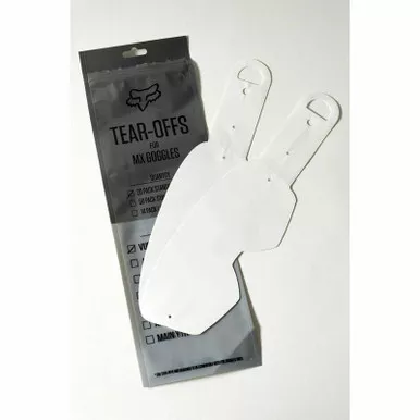 Fox Racing Airspace Main Standard Roll Clear Tear Off
