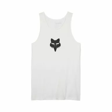 Fox Racing Head Prem Optic White Tank Top