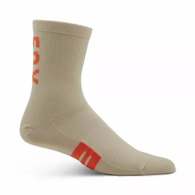Fox Racing V25 6 Flexair Merino Cream Sock