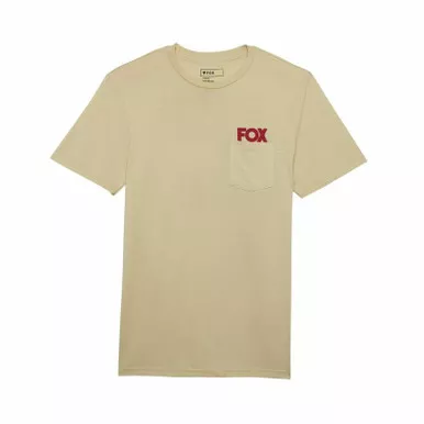 Fox Racing V25 Big F SS Prem Cream Tee