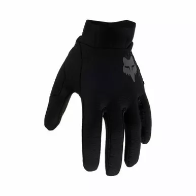 Fox Racing V25 Defend Lo-Pro Fire Black Gloves