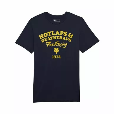 Fox Racing V25 Hotlaps SS Prem Midnight Tee