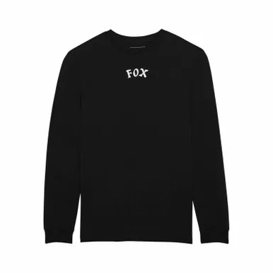 Fox Racing V25 Race Crew LS Prem Black Tee
