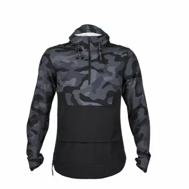 Fox Racing V25 Ranger Wind Black Camo Pullover
