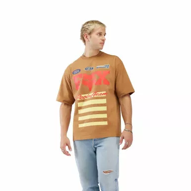 Fox Racing V25 Super Trick Os SS Brn Tee