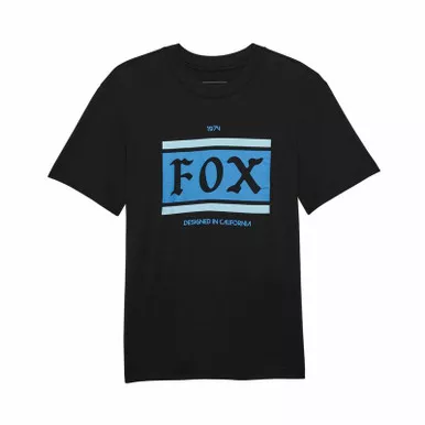 Fox Racing V25 Womens Heritage SS Black Tee