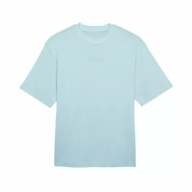 Fox Racing V25 Wordmark Ov SS Light Blue Tee
