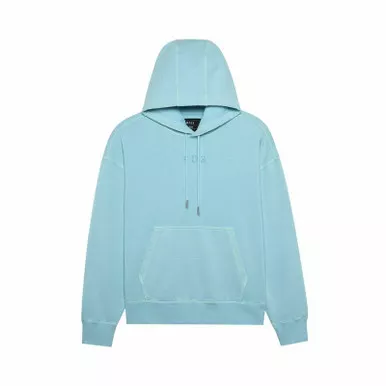 Fox Racing V25 Wordmark Oversized Light Blue Fleece Pullover