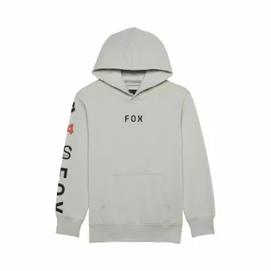 Fox Racing V25 Youth Race Spec Light Gray Fleece Pullover