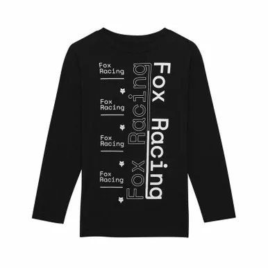 Fox Racing V25 Youth Race Spec LS Black Tee