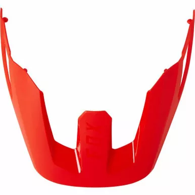 Fox Racing Youth Mainframe Flo Red Visor