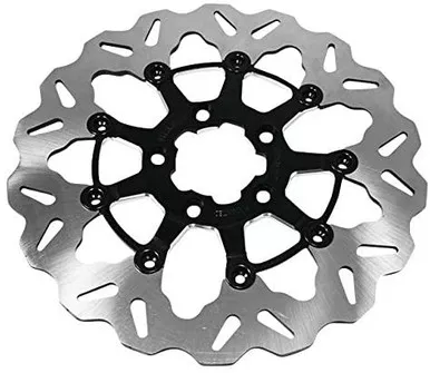Galfer DF680CW-C Floating Wave Brake Rotor Front Black for Harley FLHX2